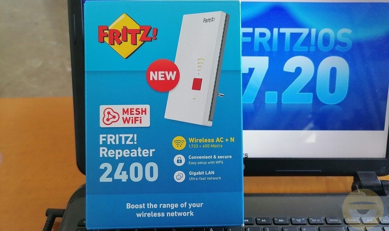 BenzoTronic - Extender WiFi Mesh dual band FRITZ!Repeater 2400