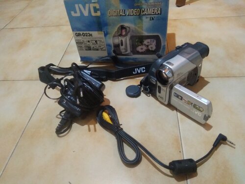 Jvc gr d23e подключение к компьютеру