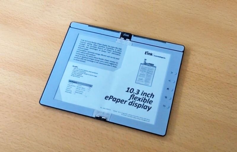 Αναδιπλούμενο e-reader της E Ink με υποστήριξη σημειώσεων