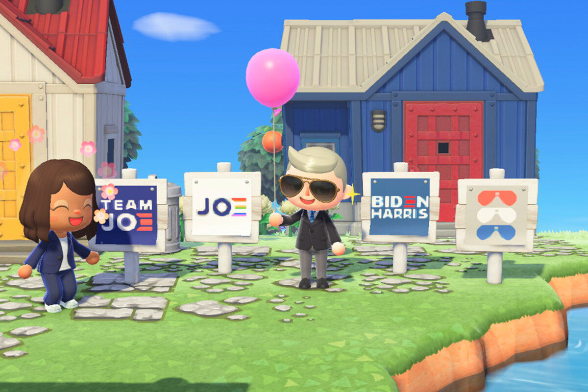 Ο υποψήφιος πρόεδρος των ΗΠΑ, Joe Biden στο Animal Crossing!