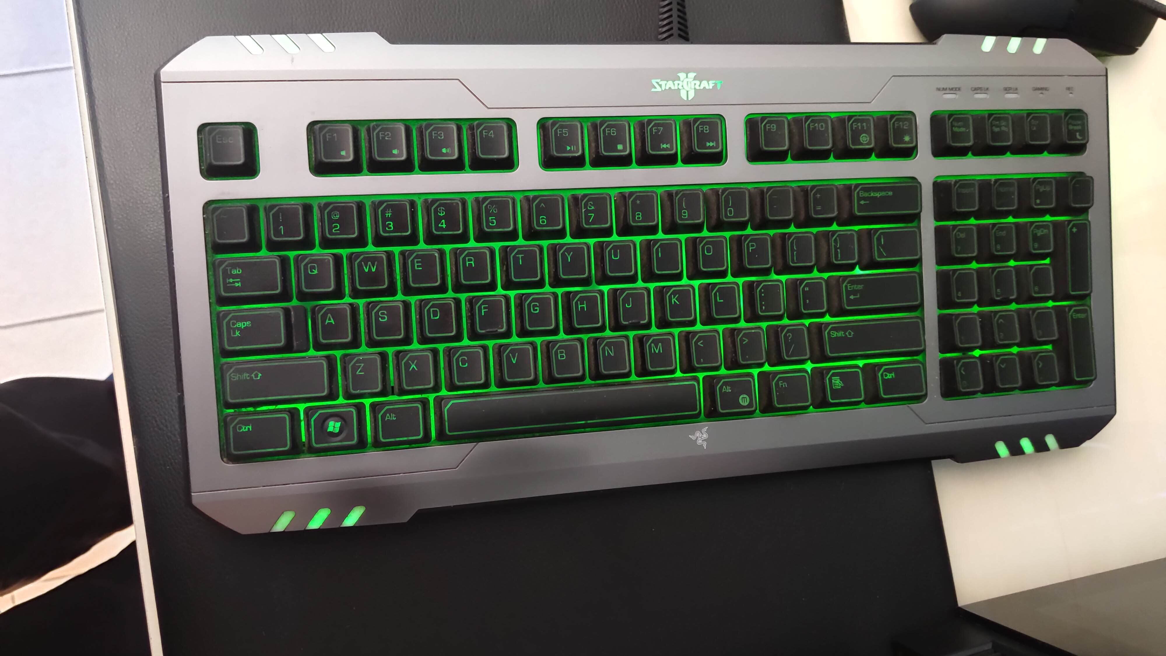 Razer marauder starcraft 2 как включить подсветку