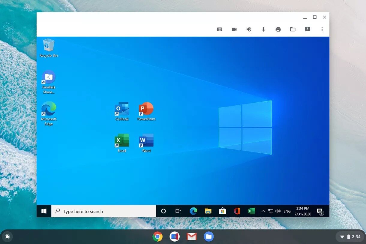 Οι εφαρμογές Windows μπορούν να τρέχουν στα Chromebooks μέσω του Parallels Desktop