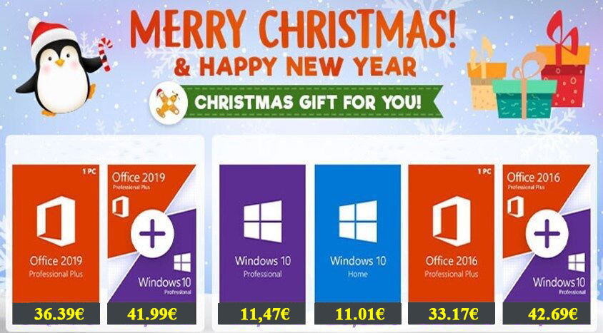 Χριστούγεννα 2020 στο Goodoffer24 με Windows 10 σε τιμή έκπληξη