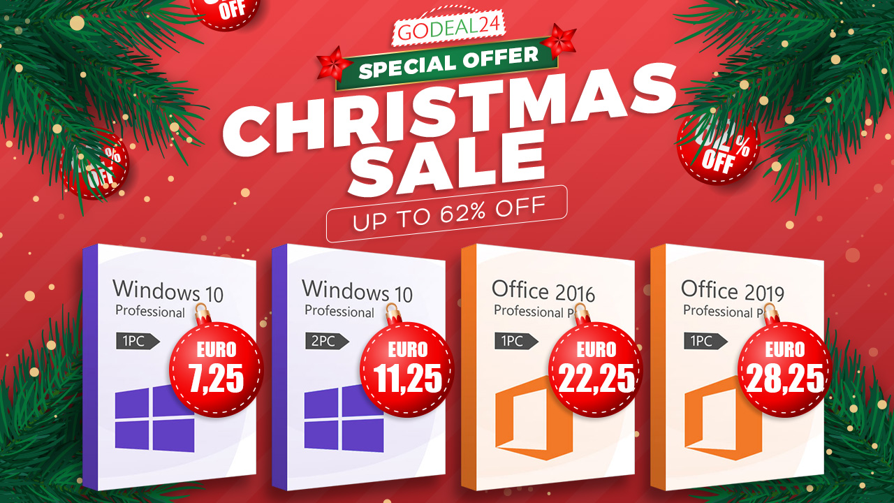 Christmas Sale: Windows 10 keys από 7.25€ – σε σούπερ προσφορά