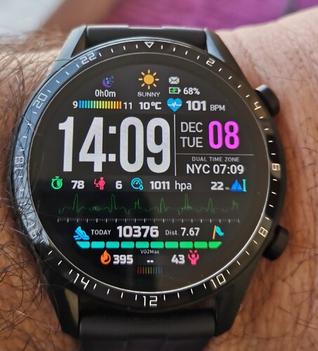 huawei watch gt2 messages