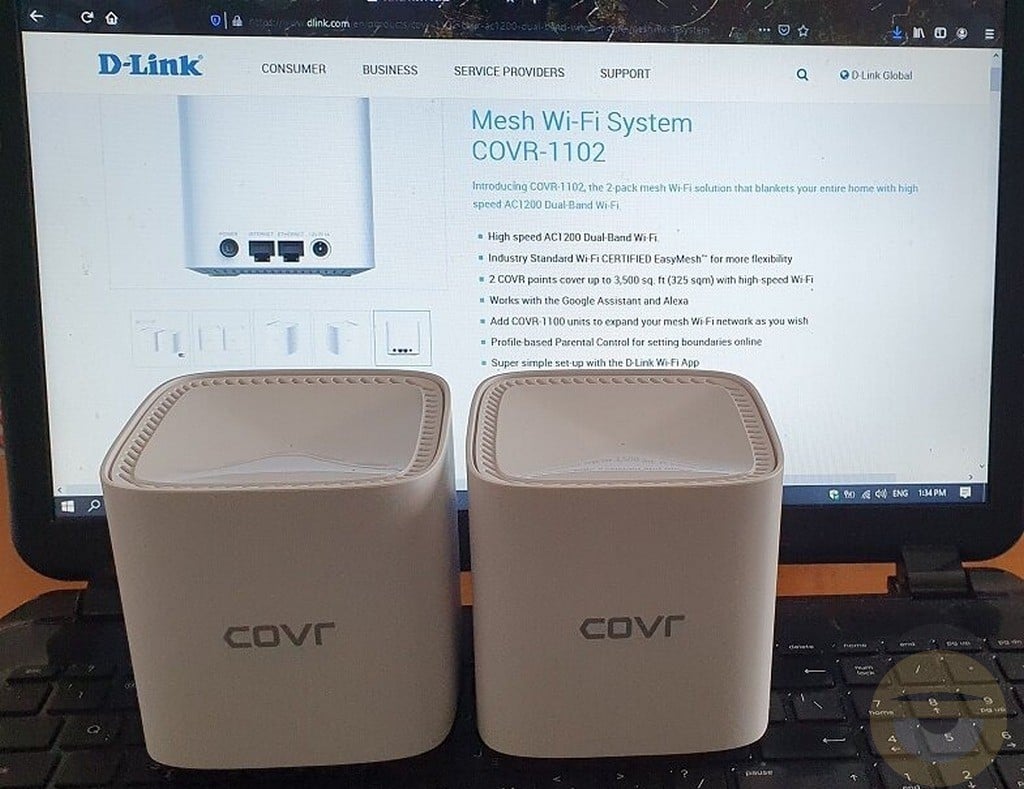 D-Link COVR-1102 Review - Ένα δελεαστικό Mesh WiFi σύστημα