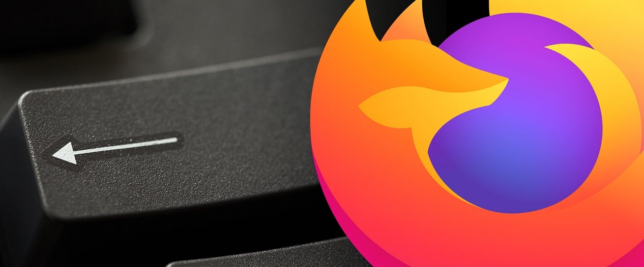 Firefox: Αφαιρείται η λειτουργία "Back" από το Backspace