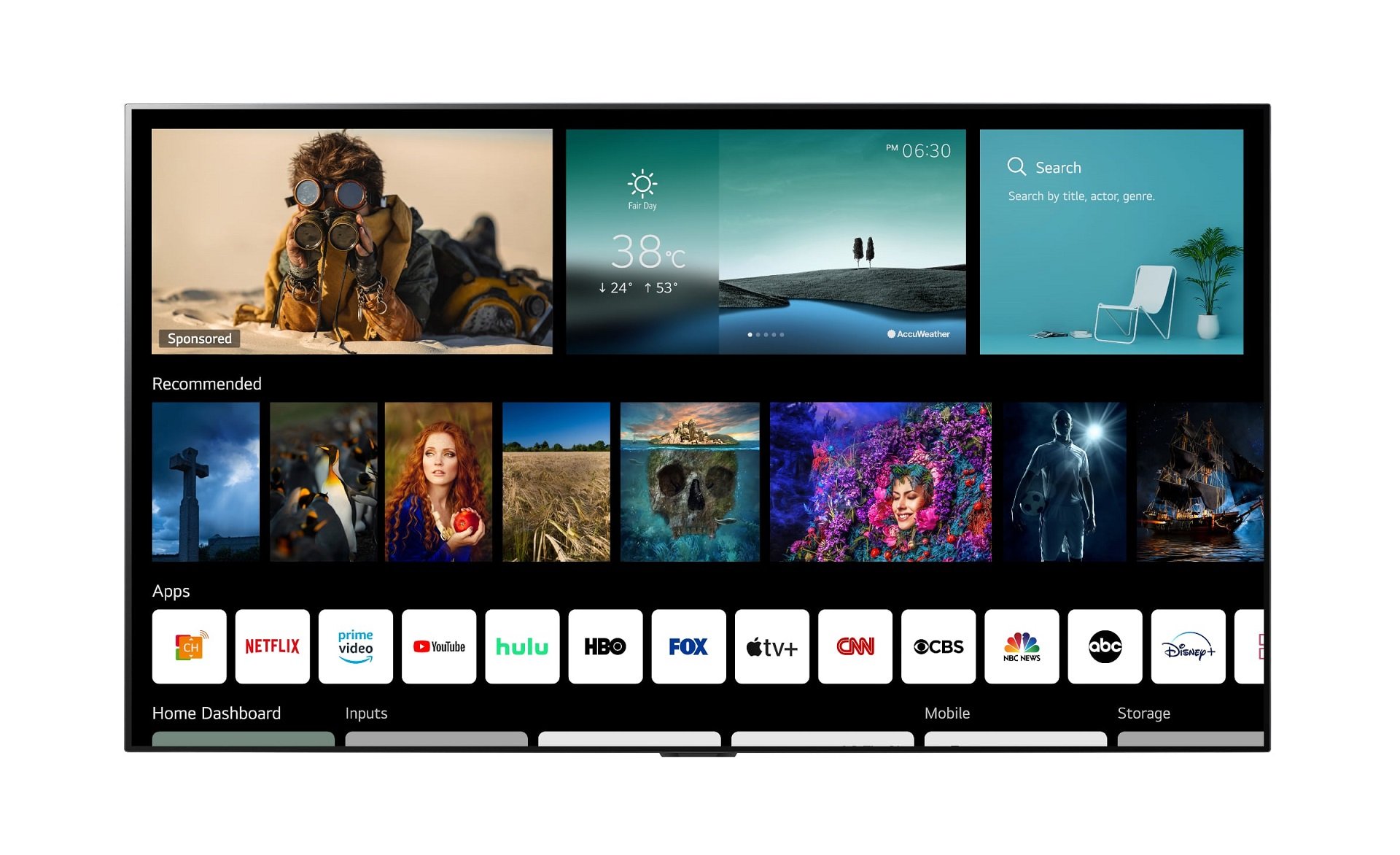 Το webOS 6.0 της LG για Smart TVs έρχεται με ανανεωμένο γραφικό περιβάλλον και NFC τηλεχειριστήριο
