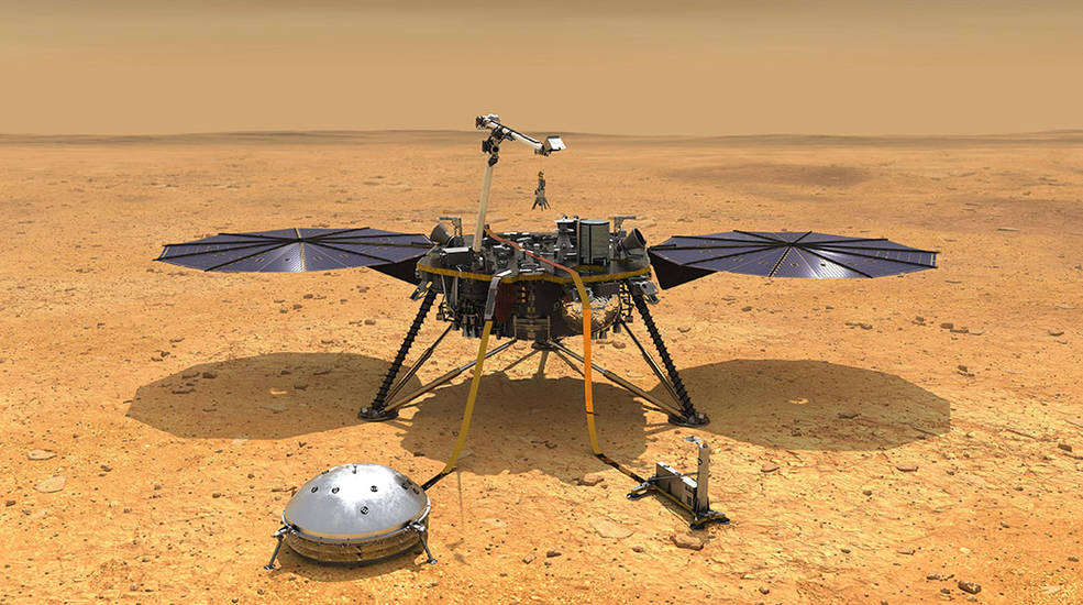 Το InSight ετοιμάζεται να αντιμετωπίσει το χειμώνα του Άρη