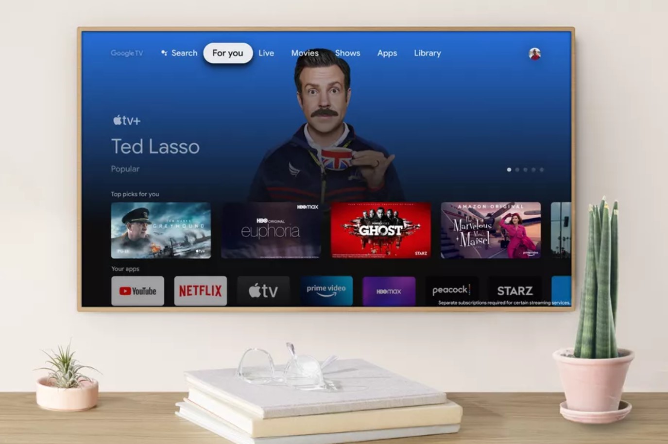 Το Apple TV διαθέσιμο πλέον στο Google TV και την τελευταία γενιά του Chromecast