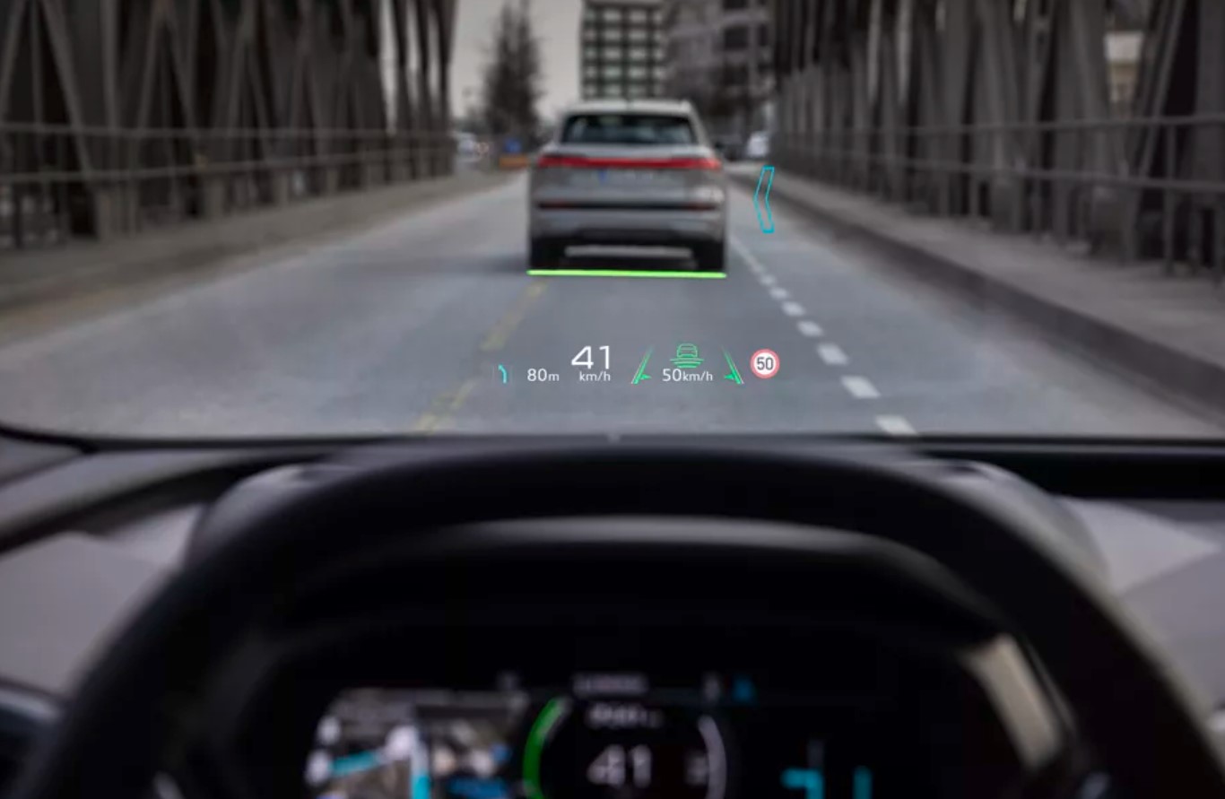 Η Audi παρουσίασε την οθόνη επαυξημένης πραγματικότητας του Q4 E-Tron