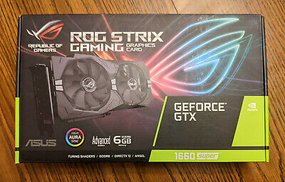 Rog Strix Geforce Gtx 1660 Super Oc Kainoyria Sfragismenh Kartes Grafikwn Insomnia Gr