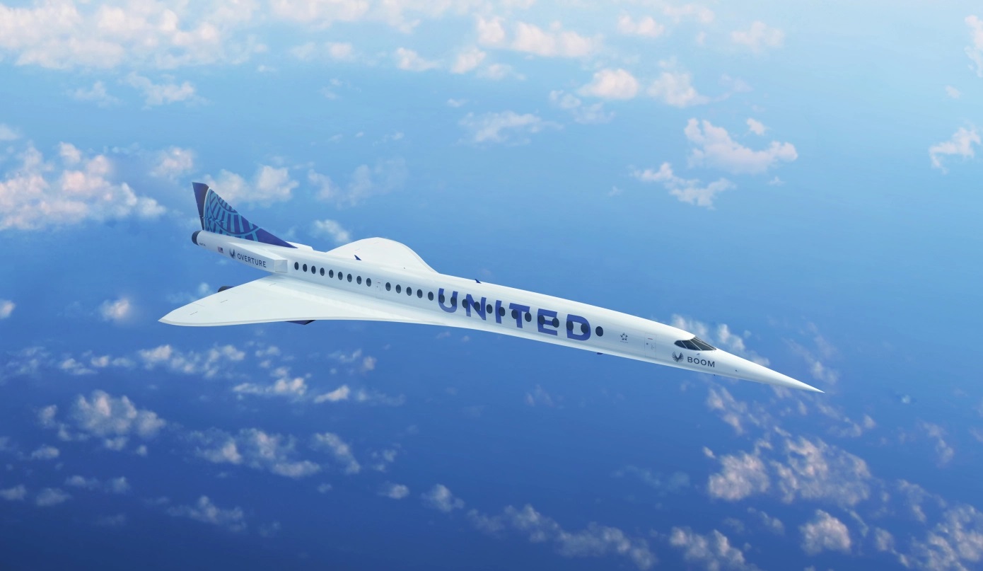 Οι υπερηχητικές πτήσεις επιστρέφουν με την United Airlines και το αεροσκάφος Boom Overture