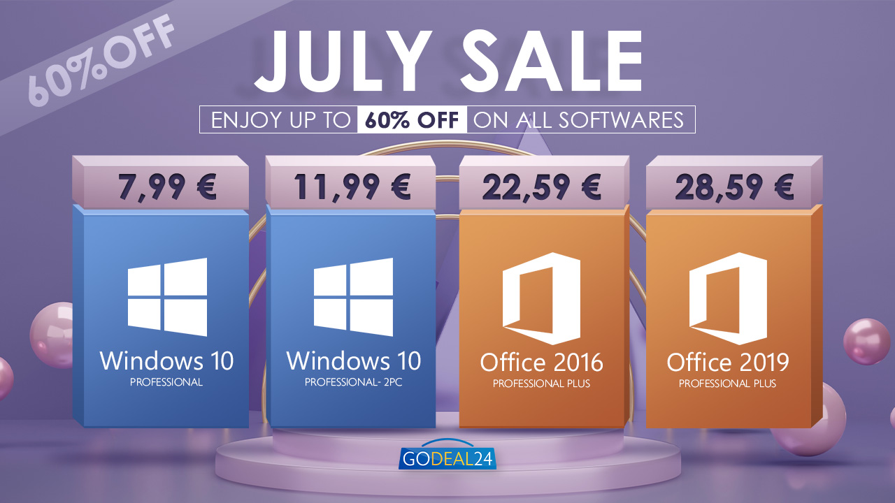 Προσφορές Ιουλίου στο GoDeal24: Windows 10 με κόστος 6€ ανά PC!