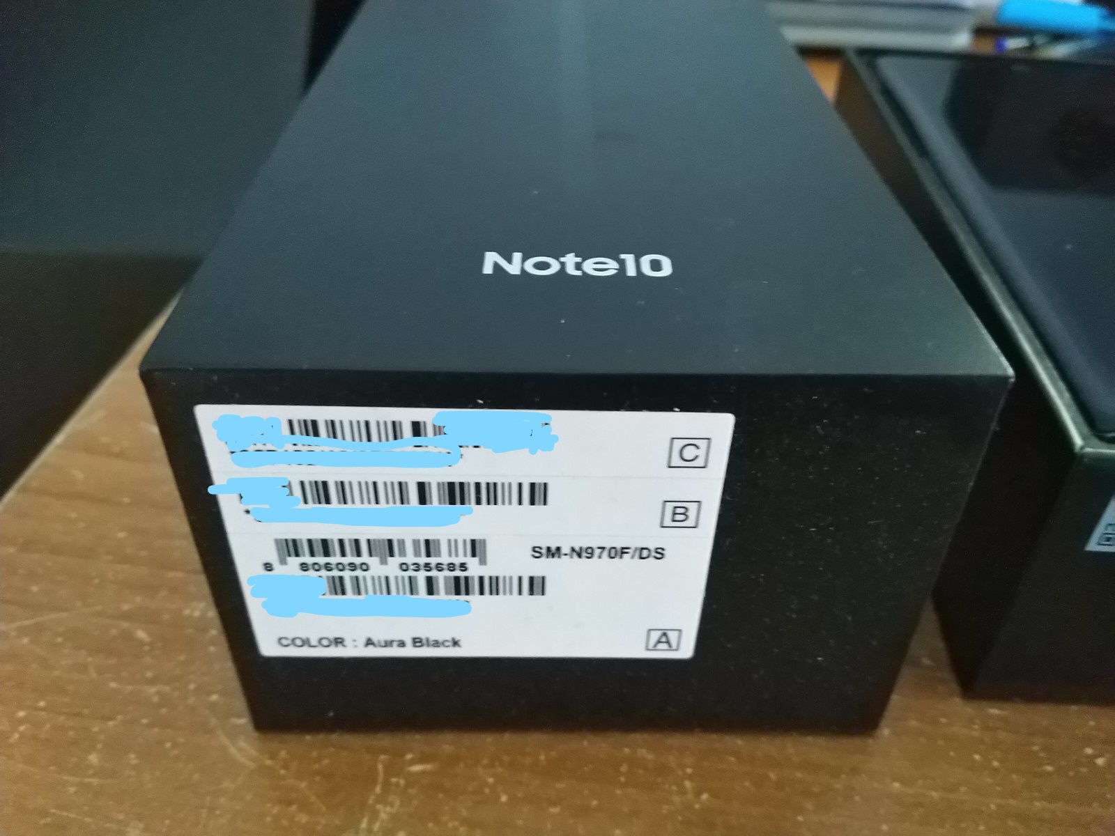 samsung note 10 ram and rom