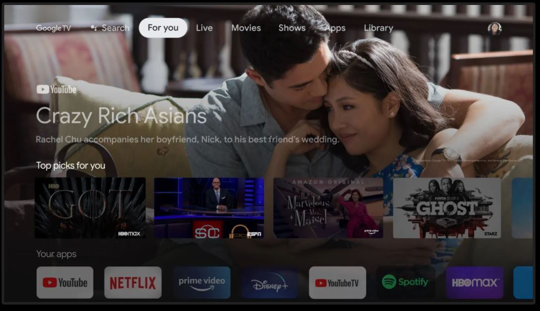 Το Google TV φέρνει περισσότερες streaming υπηρεσίες και ζωντανά κανάλια τηλεόρασης