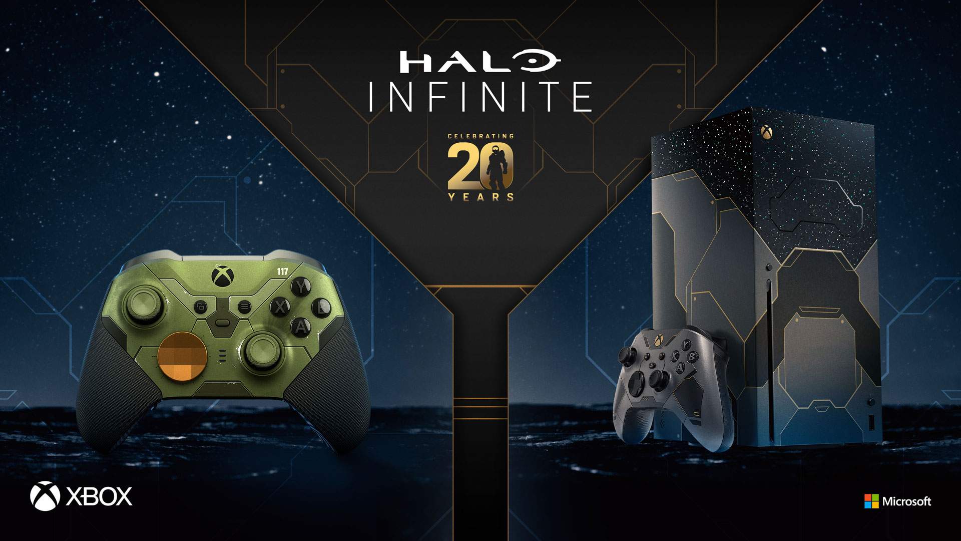 Η Microsoft ανακοίνωσε την επετειακή έκδοση του Xbox Series X για τα 20 χρόνια του Halo