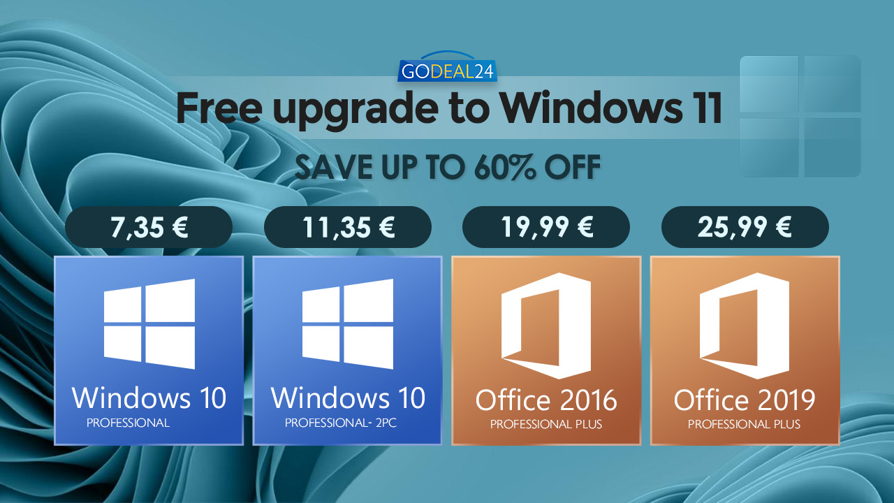 Αποκτήστε Windows 10 με 7.35€ και ετοιμαστείτε για δωρεάν αναβάθμιση σε Windows 11!