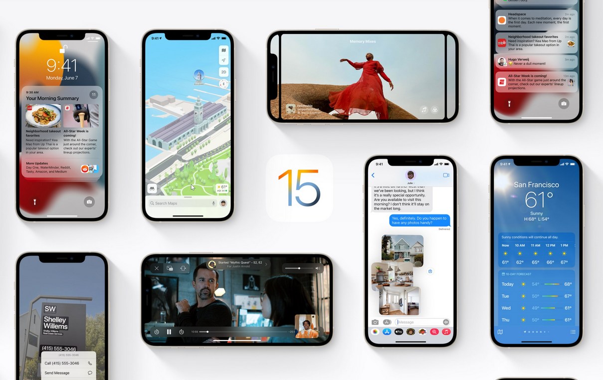 Στην κυκλοφορία το iOS 15 με νέες λειτουργίες