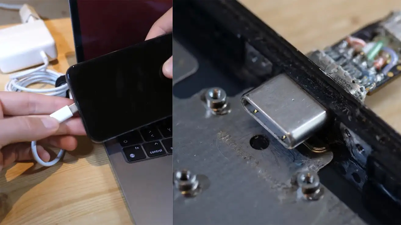 Ένας μηχανικός πρόσθεσε μία λειτουργική υποδοχή USB-C σε ένα iPhone
