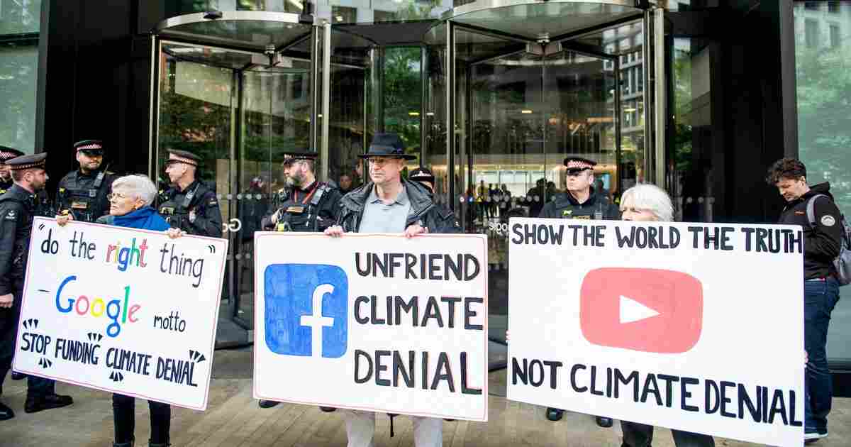 Τέλος στα έσοδα από διαφημίσεις για τους αρνητές της κλιματικής αλλαγής στο YouTube
