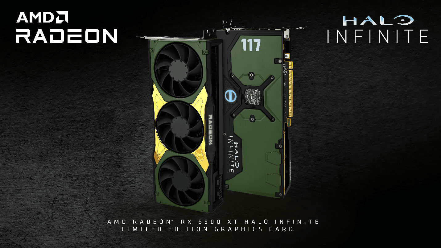 Οι AMD και Microsoft συνεργάζονται για το λανσάρισμα μίας Radeon RX 6900 XT με θέμα το Halo Infinite