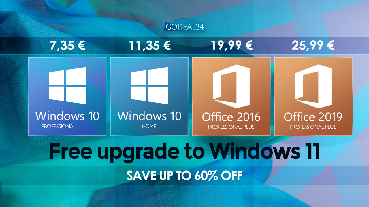 Διαθέσιμα τα Windows 11,αναβαθμίστε δωρεάν παίρνοντας τα Windows 10 με μόνο 7,35€ !