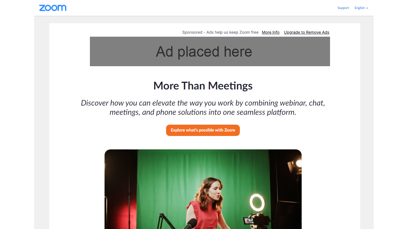 Το Zoom θα δοκιμάσει την εμφάνιση διαφημίσεων σε δωρεάν χρήστες