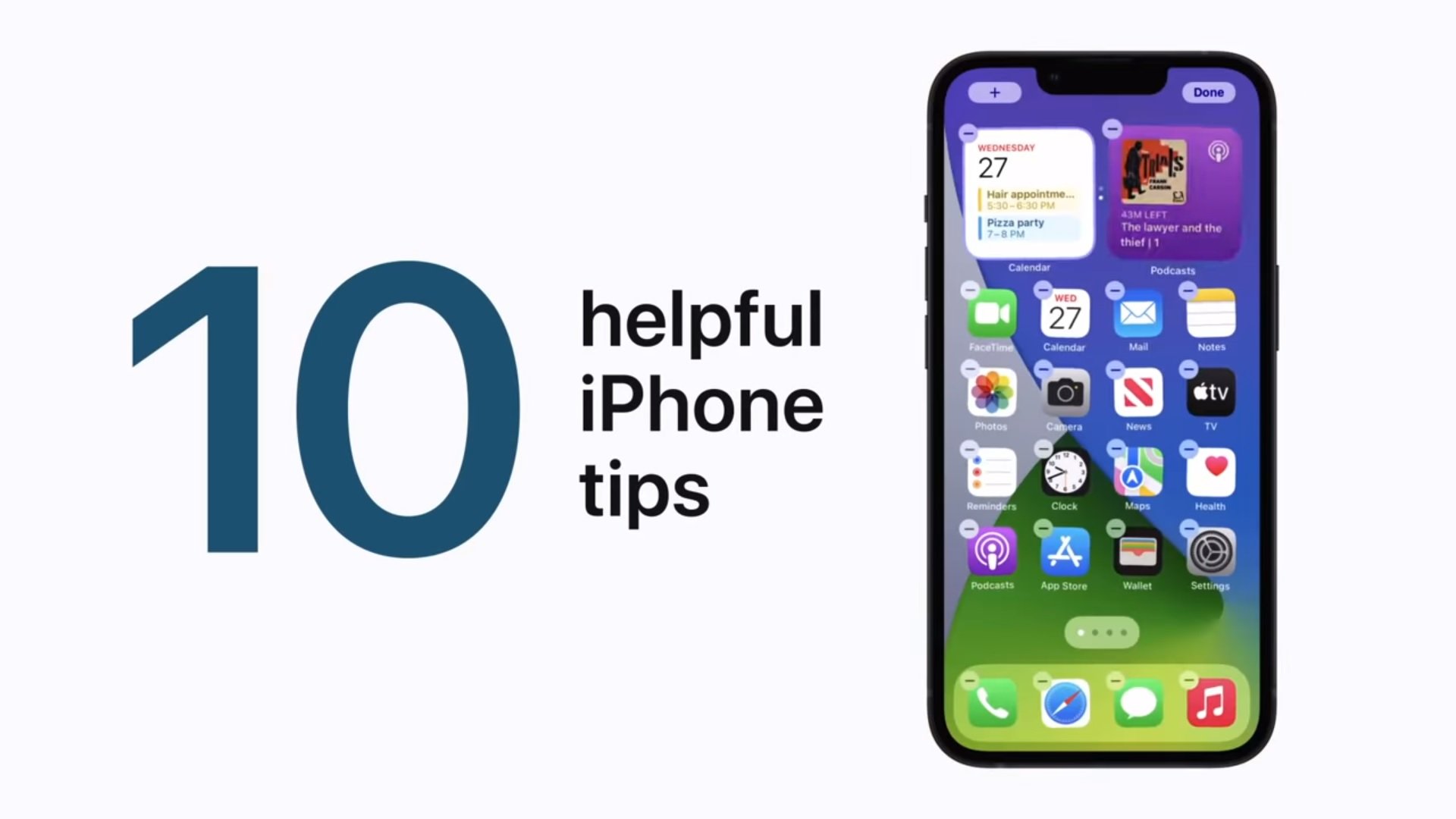 Αυτές είναι 10 χρήσιμες συμβουλές της Apple για κατόχους iPhone