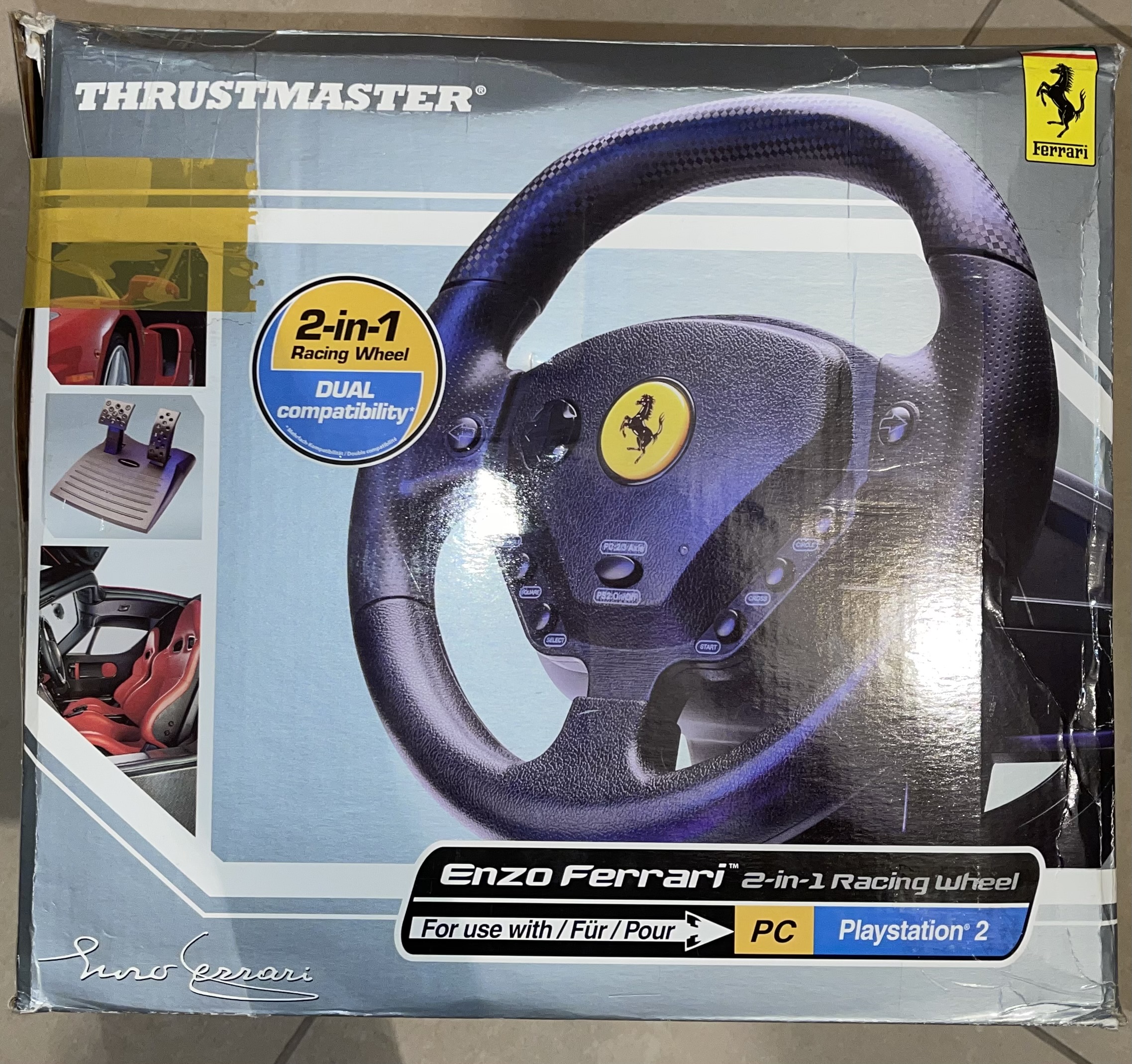 Thrustmaster enzo ferrari характеристики