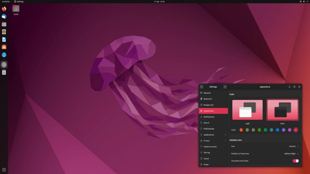 Διαθέσιμη η νέα έκδοση Ubuntu 22.04 LTS της Canonical