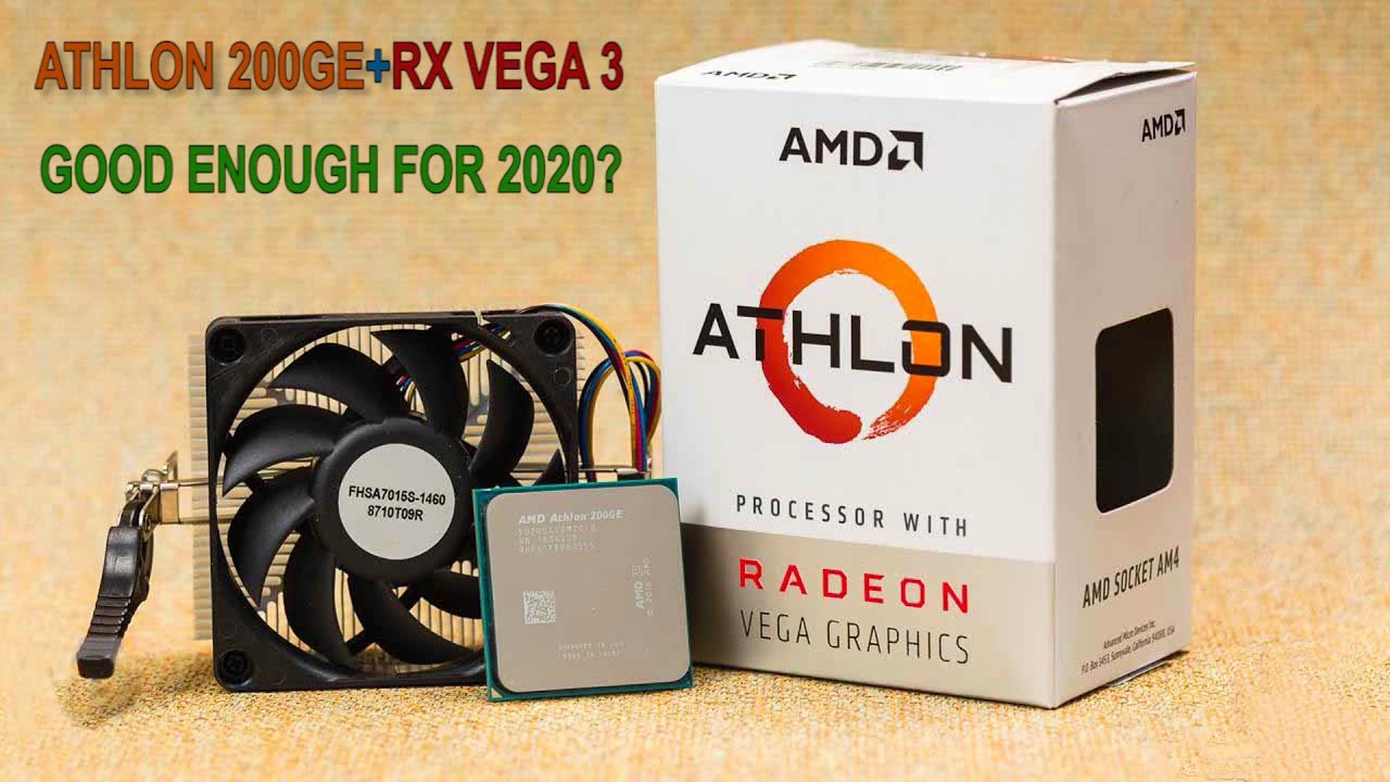 amd athlon 200ge with radeon vega graphics driver windows 10