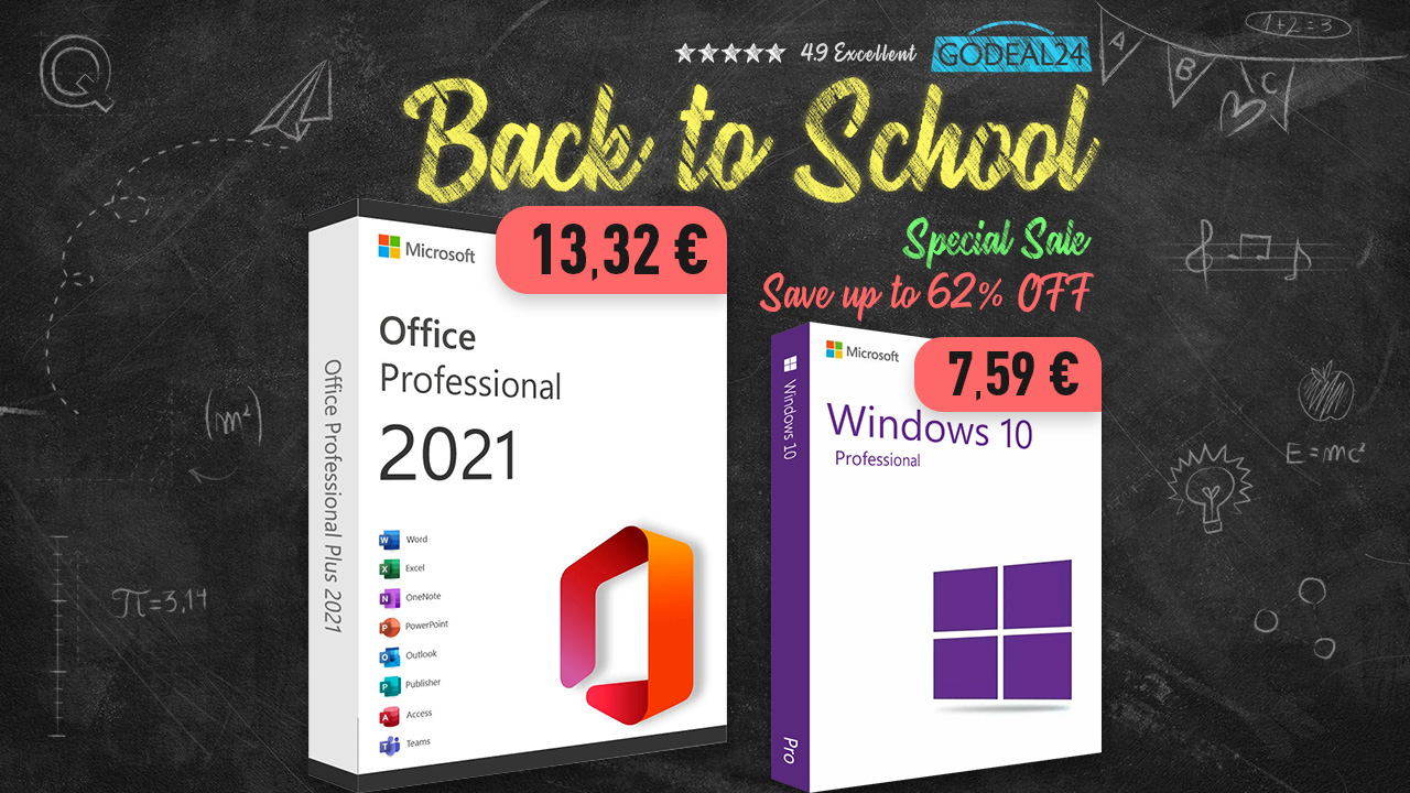 Περισσότερες πληροφορίες για "Office 2021 vs Microsoft 365, πώς να επιλέξετε; Αποκτήστε μια άδεια Office 2021 με 13.32€ στο Godeal24!"