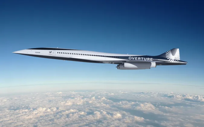 Η αεροπορική εταιρεία American Airlines αγόρασε 20 υπερηχητικά αεροσκάφη Overture από την εταιρεία Boom