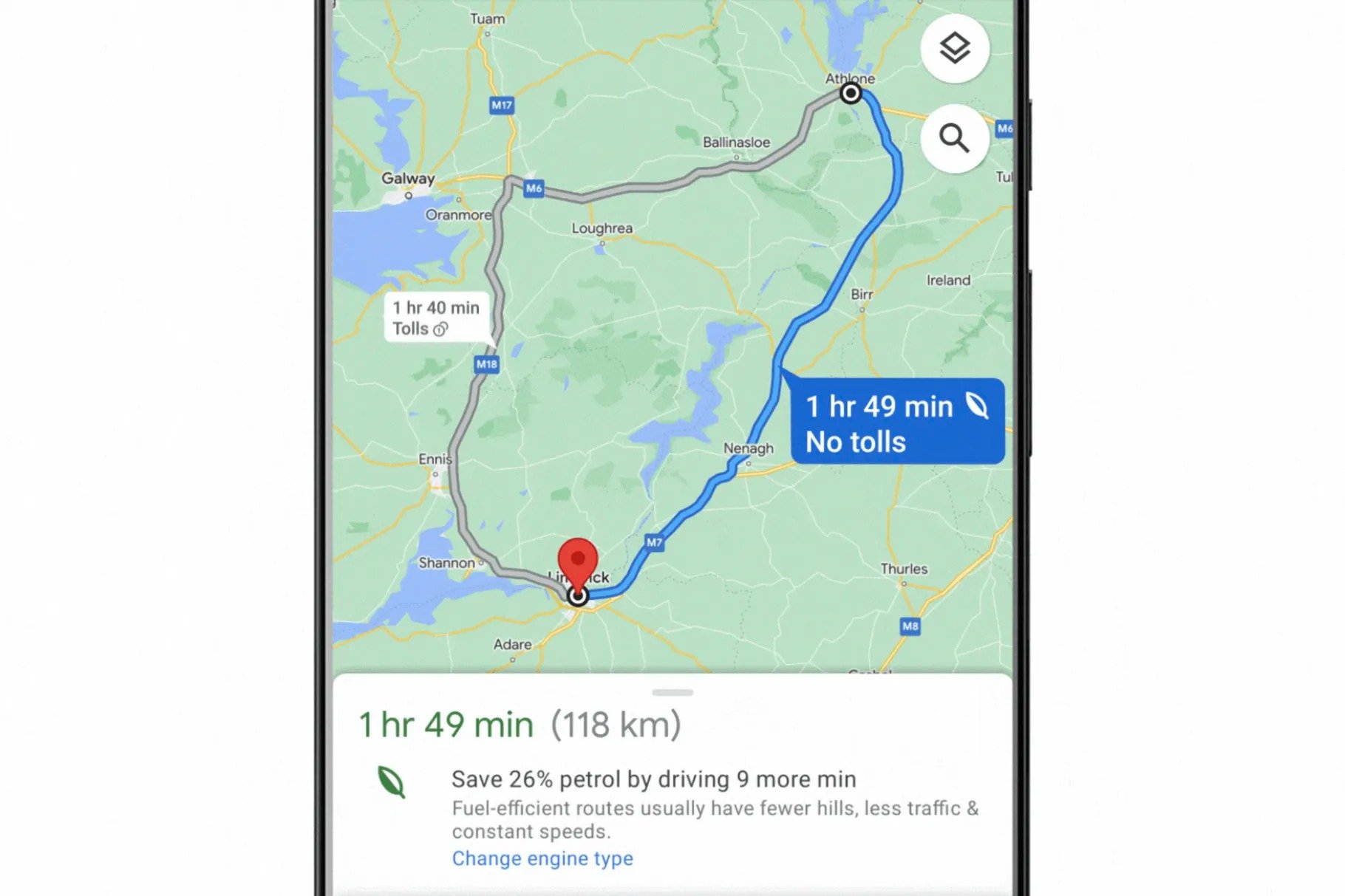 Περισσότερες πληροφορίες για "Οι φιλικές προς το περιβάλλον οδηγίες πλοήγησης των Google Maps έρχονται σε 40 ευρωπαϊκές χώρες"