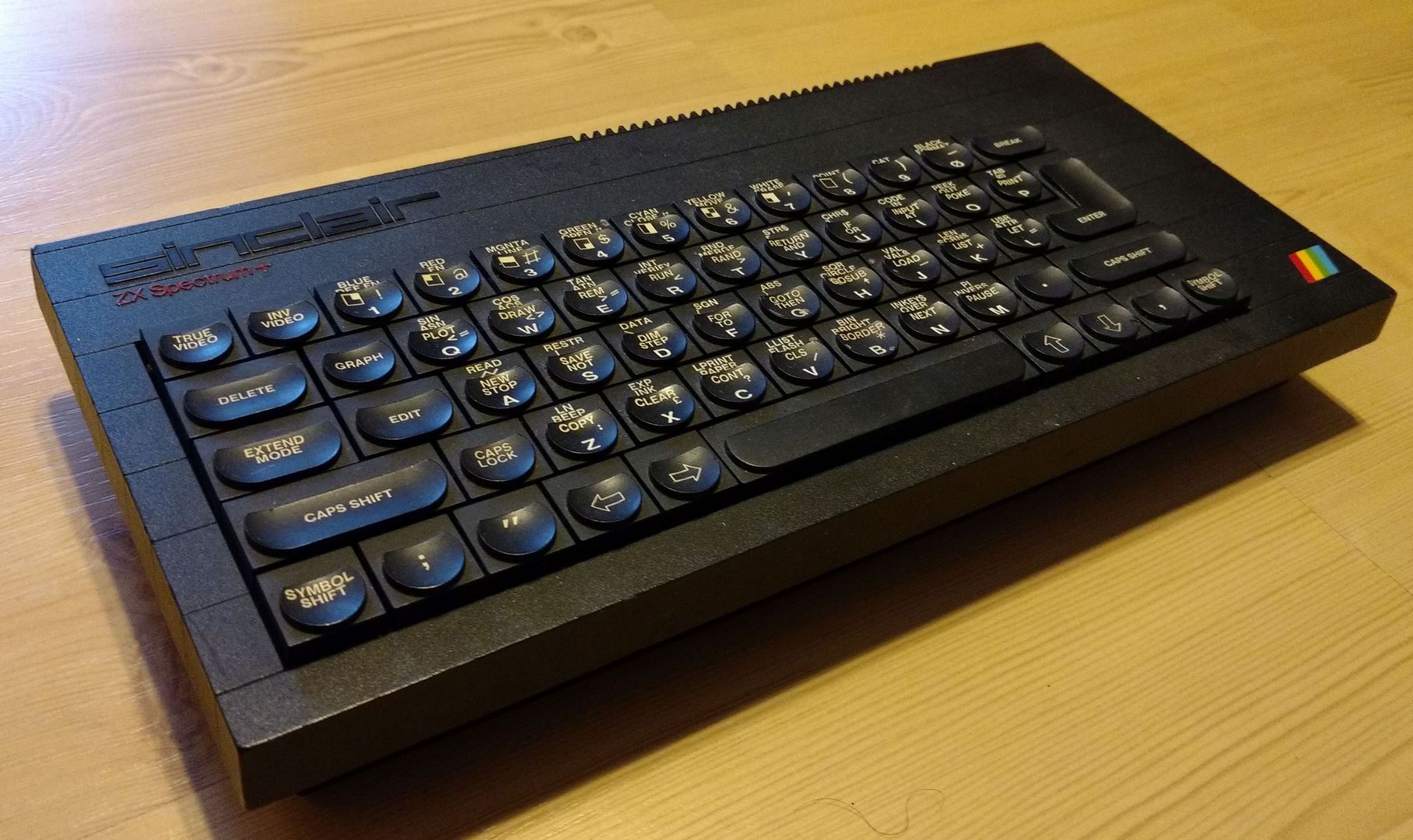 Клавиатура zx spectrum plus 48k вместо мембраны