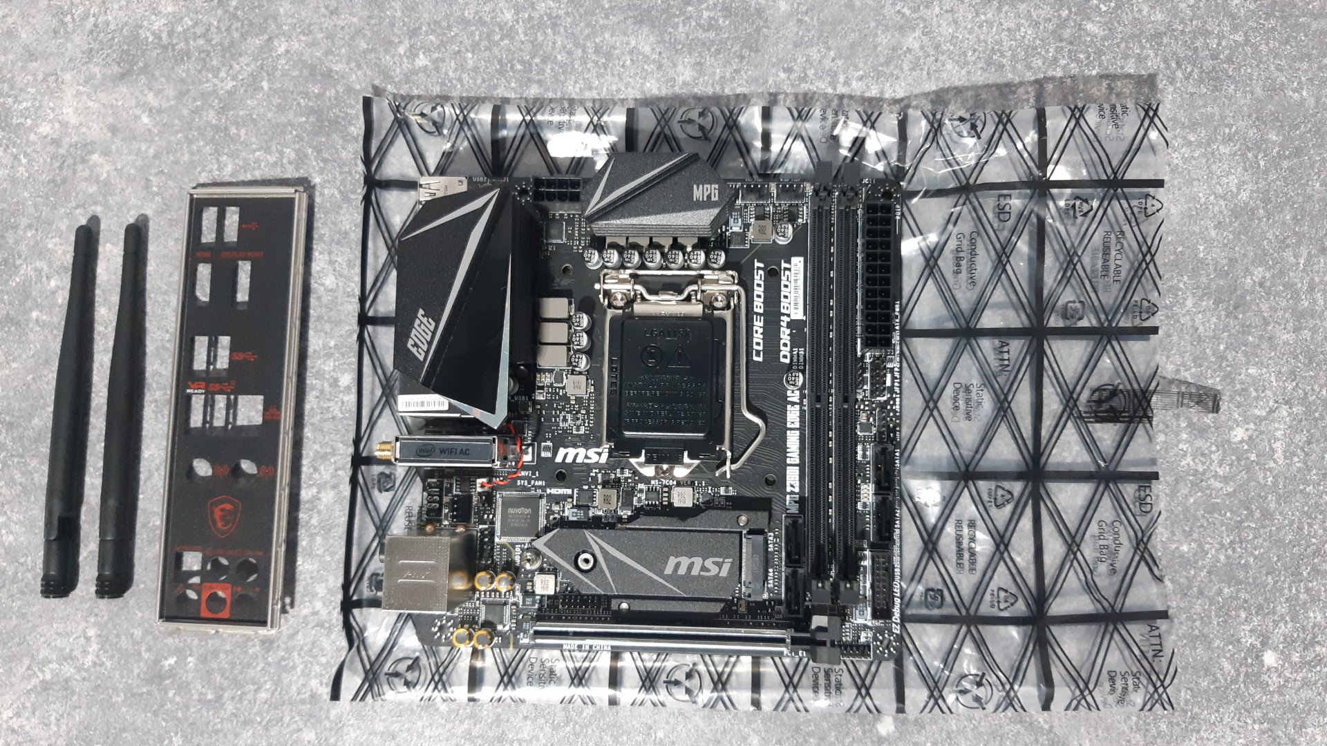 MSI MPG Z390I Gaming Edge AC Μητρικές Insomnia.gr