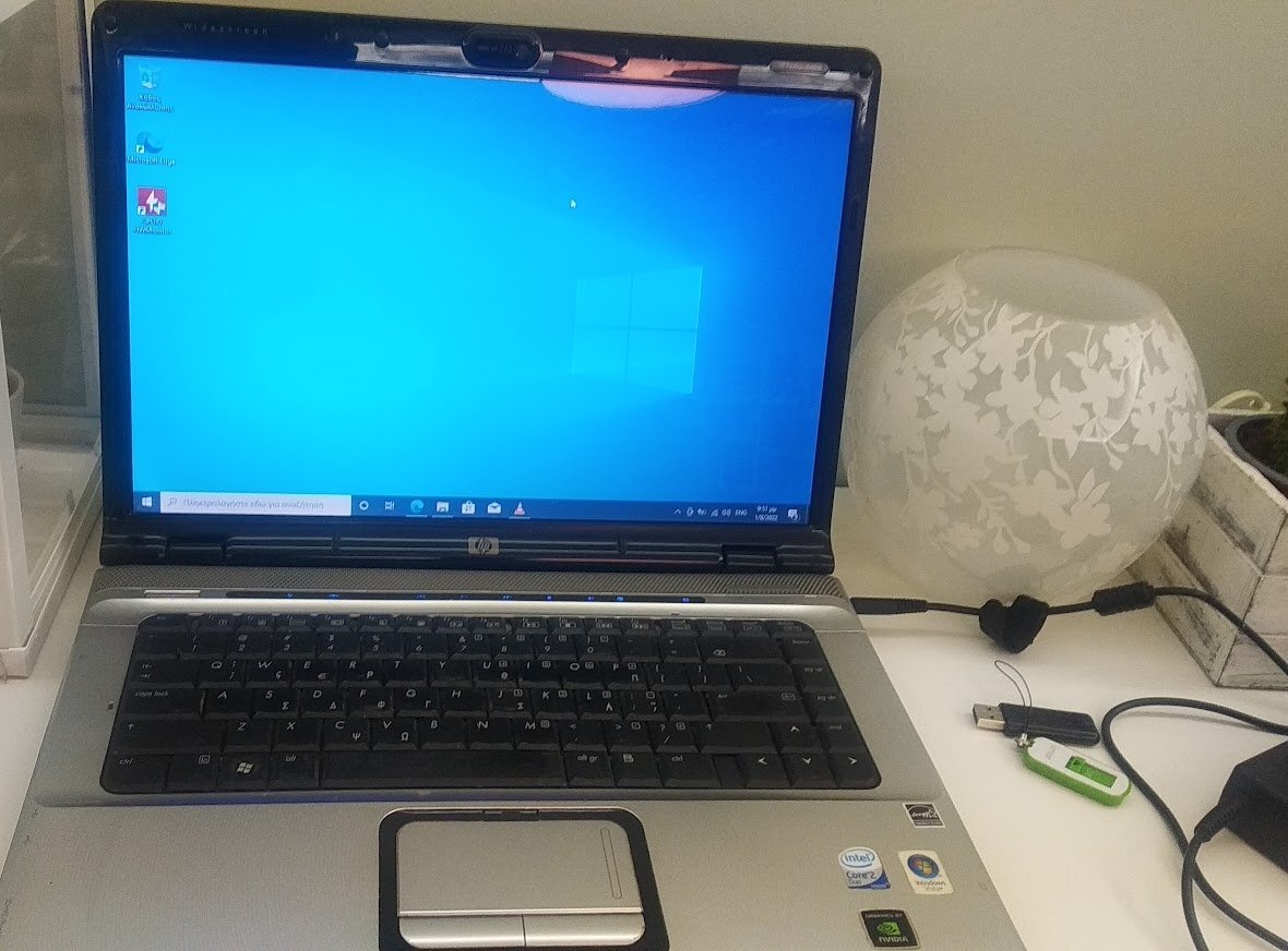 HP Pavilion DV6700 / Core2Duo T8100/ 4gb ddr2 ram /SSD 120gb/ Nvidia