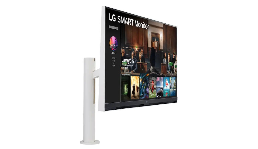 Το νέο Smart Monitor της LG είναι μία work-from-home... Smart TV