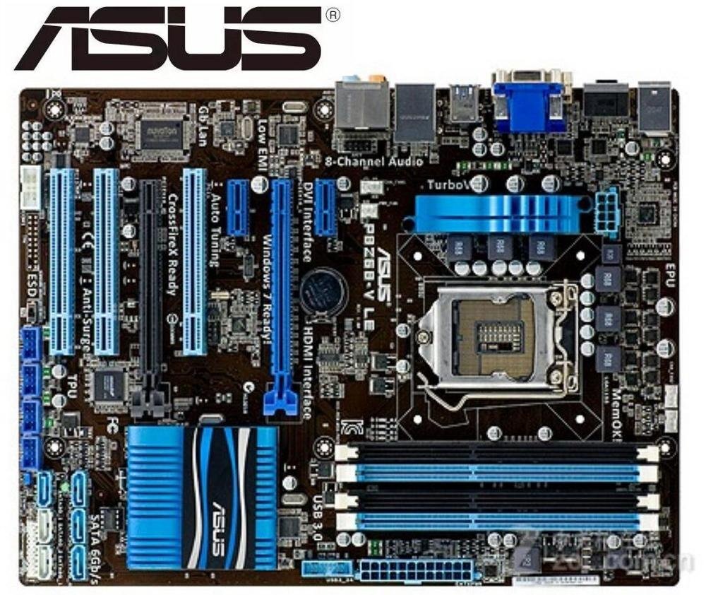 Set 1155 I5 2400 2500 gah61m 52pv p8z68 v Le Insomnia gr