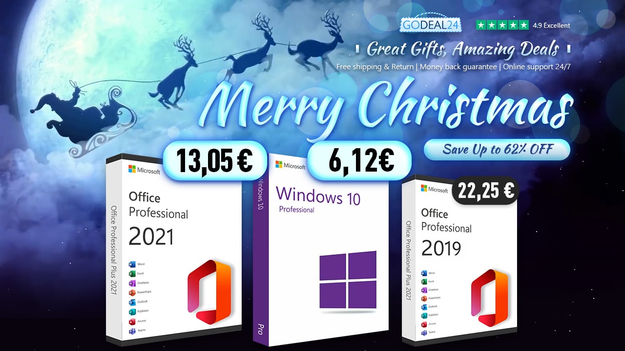 Έχετε ακόμα Windows 8.1; Αναβαθμιστείτε άμεσα σε Windows 10/11 από 6.12€ με τις Χριστουγεννιάτικες Εκπτώσεις της Godeal24!