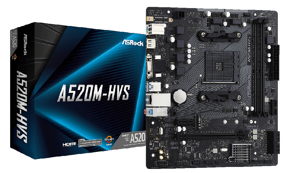 Asrock a520m hvs совместимость