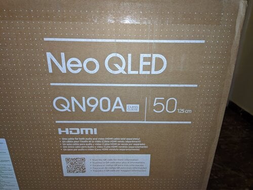 Περισσότερες πληροφορίες για "Samsung QN90A 50" (VA panel)"