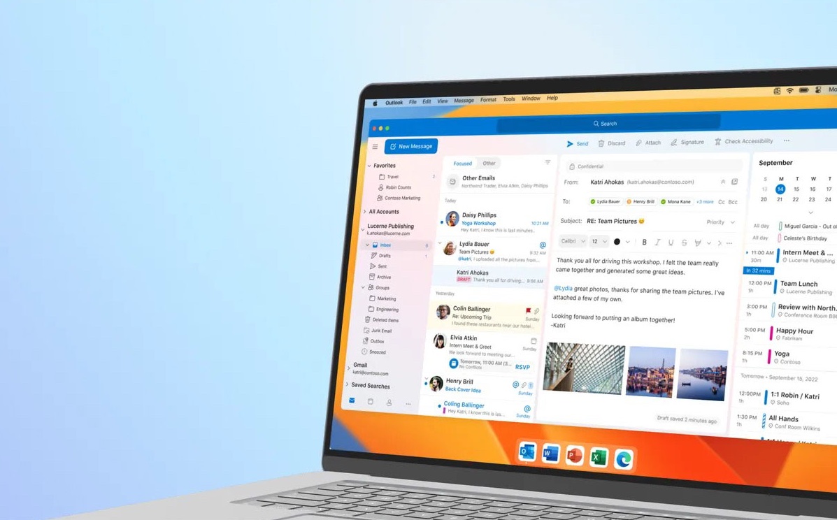 Microsoft offers the full version of Outlook for Mac – Office for free