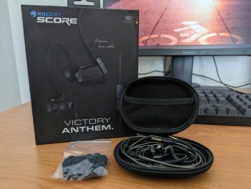 Περισσότερες πληροφορίες για "ROCCAT Score - Full Spectrum Dual Driver In-Ear Gaming Headset"