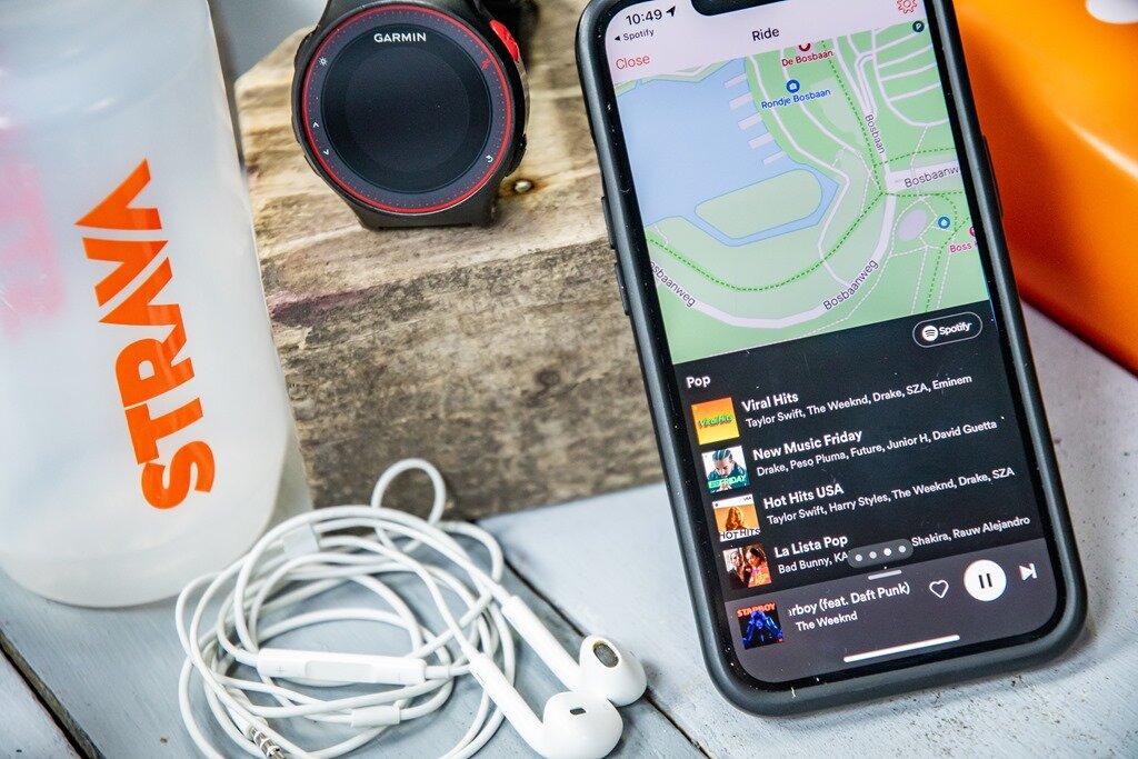 You can now control your Spotify music playback through the Strava App – Smartphones