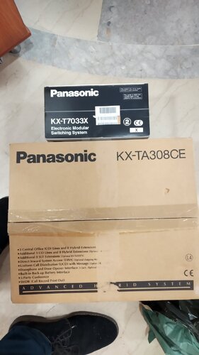 Περισσότερες πληροφορίες για "Panasonic KX-TA308 τηλεφωνικό κέντρο"