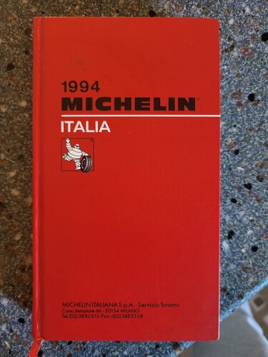 Περισσότερες πληροφορίες για "Ιταλικός κατάλογος Michelin 1994"