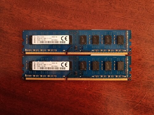 Περισσότερες πληροφορίες για "Μνήμερς Ram DDR3 8GB PC3L-12800U Kingston και Hynix 8GB έκαστη"