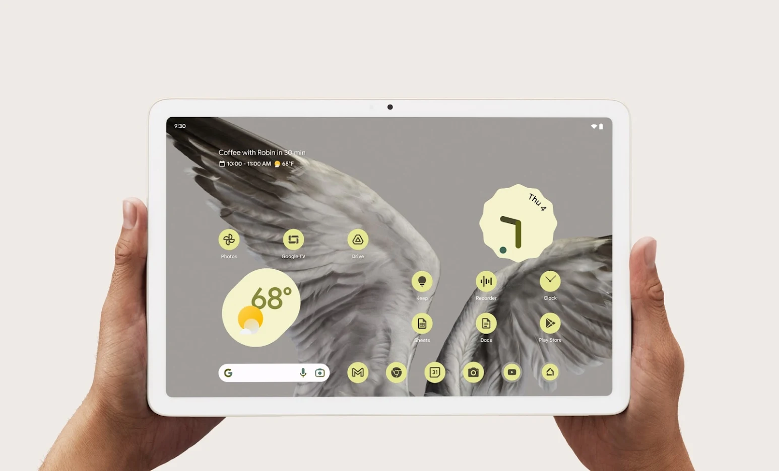 To Google Pixel Tablet μαζί με τη βάση φόρτισης-ηχείο μετατρέπεται άμεσα σε «έξυπνη οθόνη»